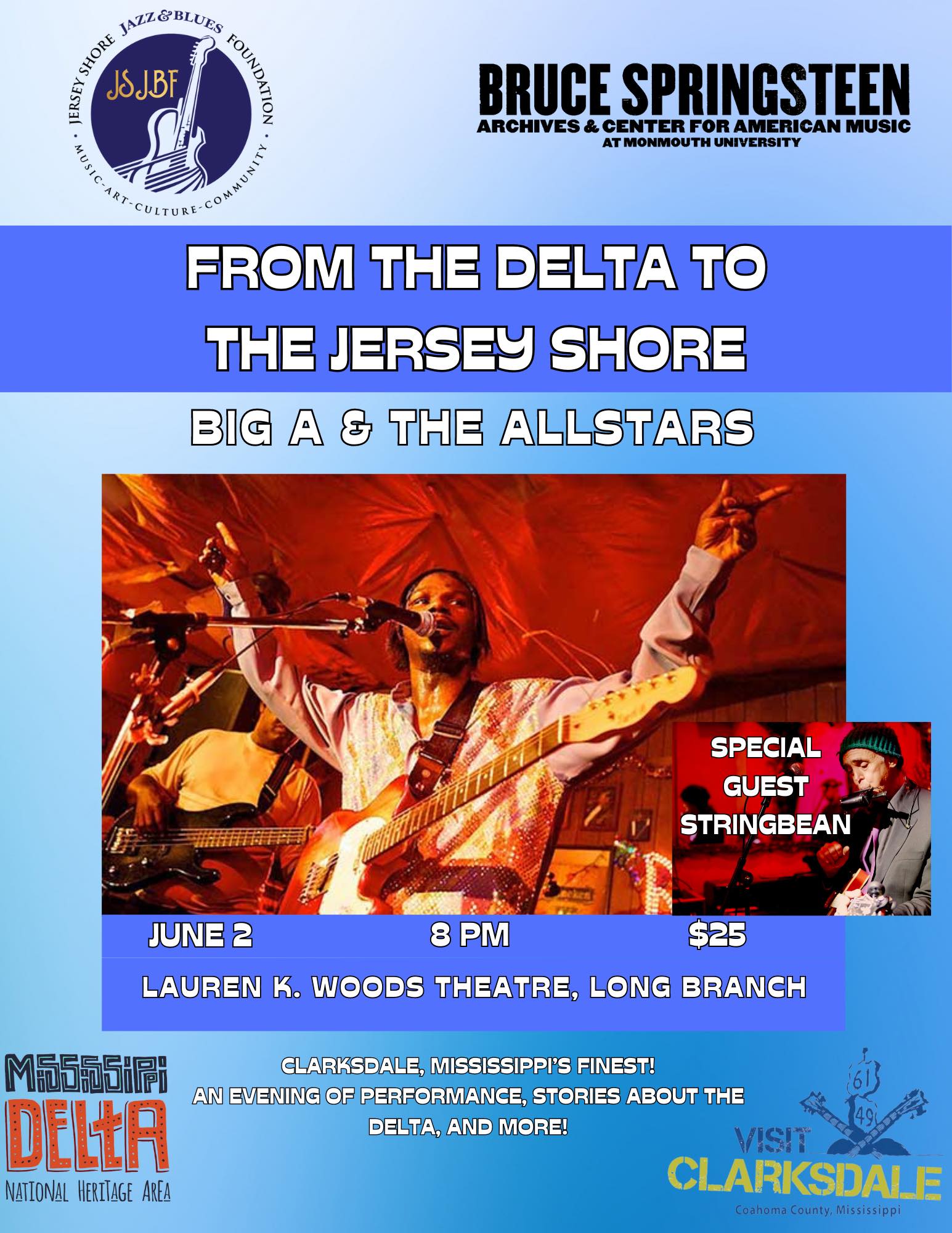 From Delta to Jersey Shore