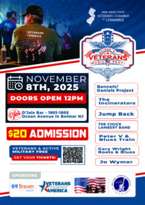 Veteran music fest poster
