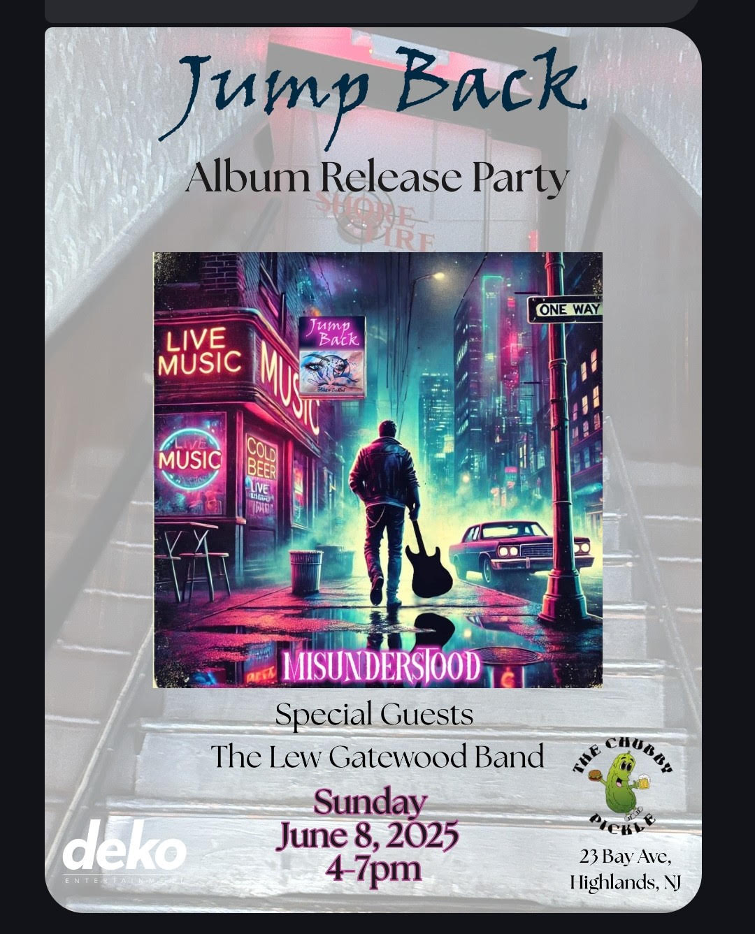 Jump Back Album Release Party