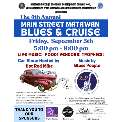 Main Street Matawan Blues & Cruise